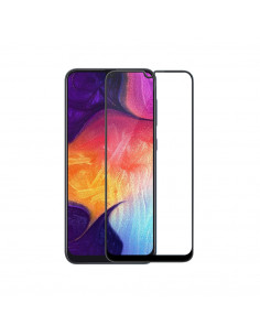 Helmet Diamond Glass 4D Samsung A20, Black