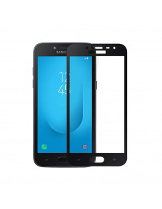 Helmet Diamond Glass 4D Samsung J2 (2018), Black