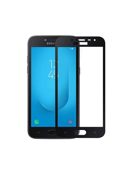 Helmet Diamond Glass 4D Samsung J2 (2018), Black