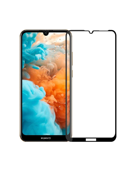 Helmet Diamond Glass 4D Huawei Y5 (2019), Black