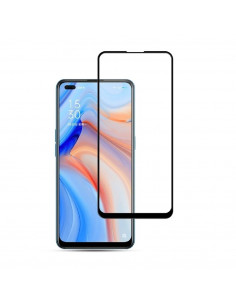 Helmet Diamond Glass 4D Oppo Reno 3 Pro, Black