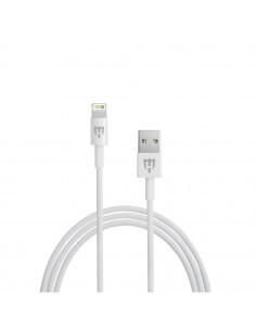 Helmet Car Charger with Lightning Cable 2xUSB 2.4A , Silver 2
