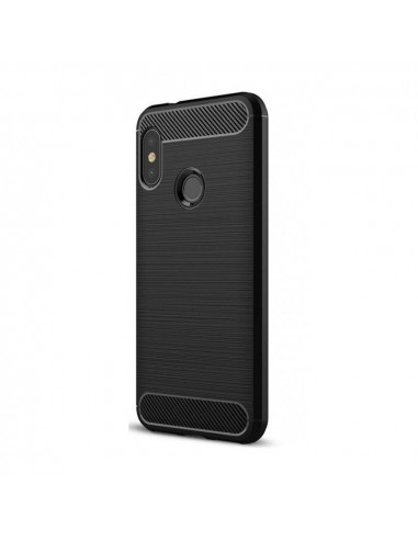 Helmet Case Carbon Xiaomi Mi A2 Lite, Black