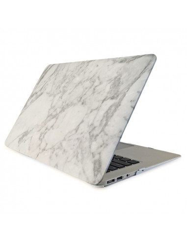 Helmet Hardshell for Macbook Air 13" (2017), Marble Silver