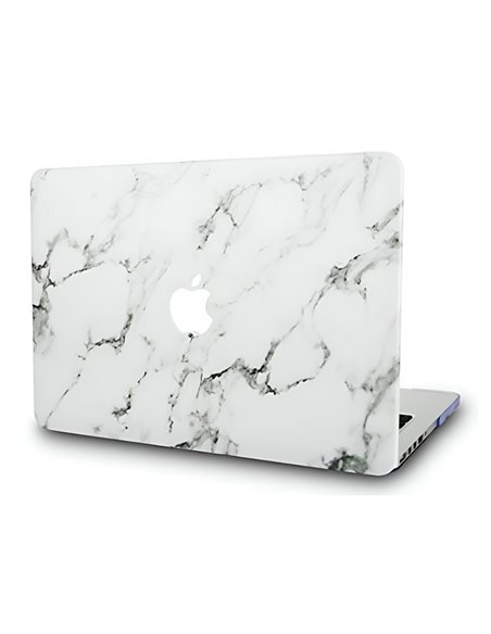 Helmet Hardshell for Macbook Pro 13" (2016/2017), Marble Silver