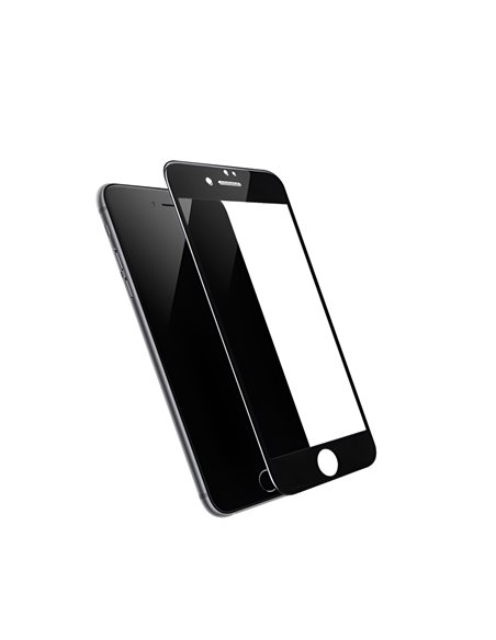 Helmet Diamond Glass 4D iPhone 7Plus/8Plus, Black