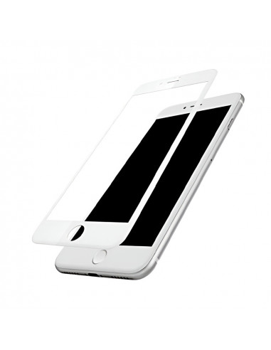 Helmet Diamond Glass 4D iPhone 7/8/SE, White