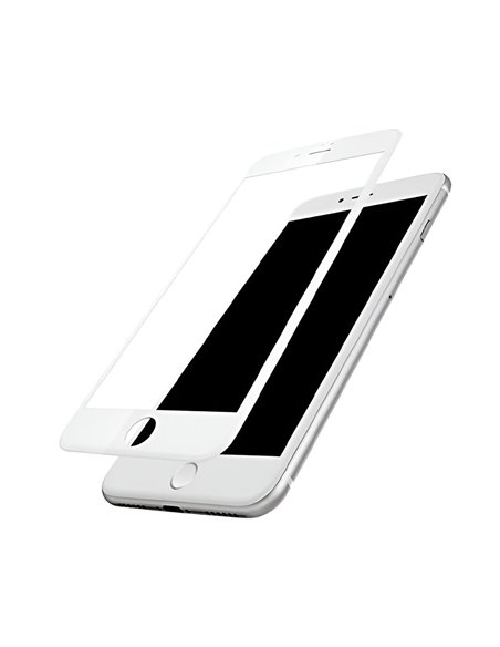 Helmet Diamond Glass 4D iPhone 7/8/SE, White