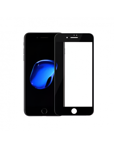 Helmet Diamond Glass 4D iPhone 7/8/SE, Black