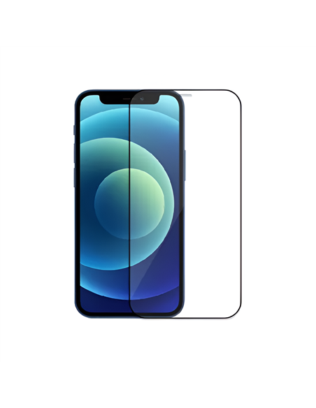 Helmet Diamond Glass 4D Frame iPhone 12 Mini, Black