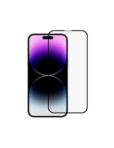 Helmet Diamond Glass 5D iPhone 14 Pro Max, Black