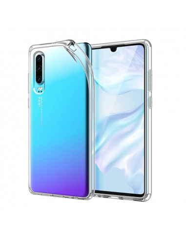 Helmet Case TPU Soft Huawei P 30, Clear