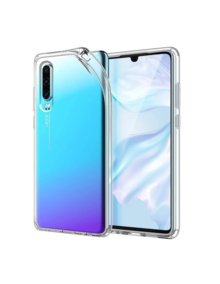 Helmet Case TPU Soft Huawei P 30, Clear