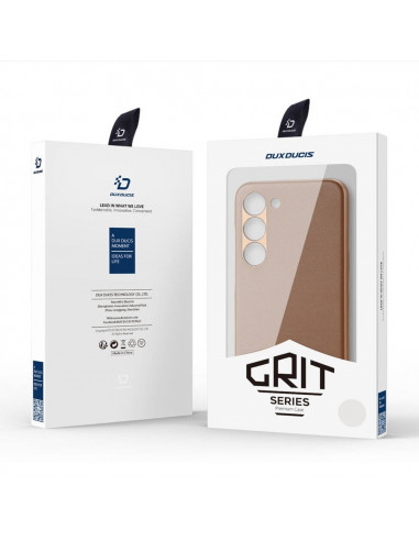 DUX DUCIS Case Samsung S23 Plus Grit, Brown