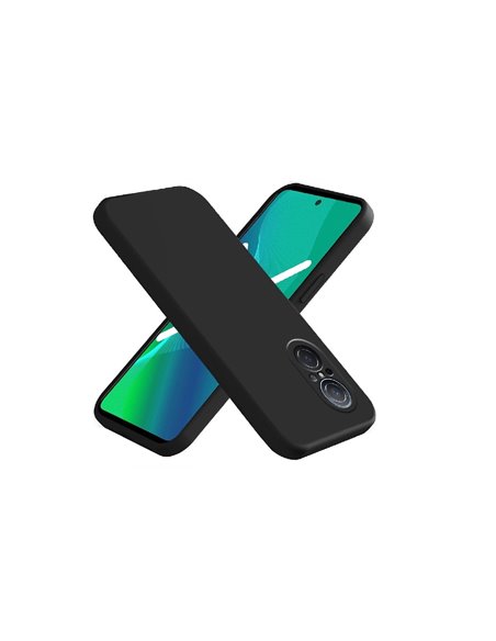 Helmet Case Liquid Silicon Huawei Nova 9SE, Black