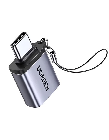 UGREEN Adapter OTG Type-C 3.1 to USB-A 3.0, up to 5Gbps US270, Space Gray