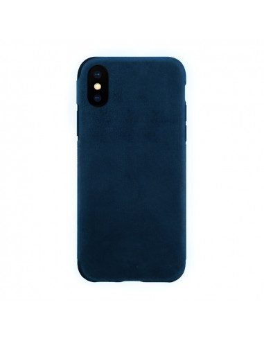 Helmet Case Alcantara Xiaomi Mi A2 Lite, Blue