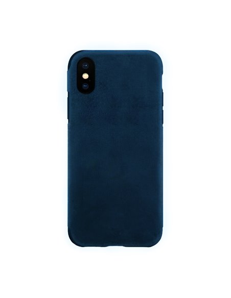 Helmet Case Alcantara Xiaomi Mi A2 Lite, Blue