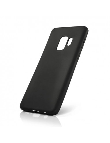 Helmet Case TPU Suede Samsung S9, Black