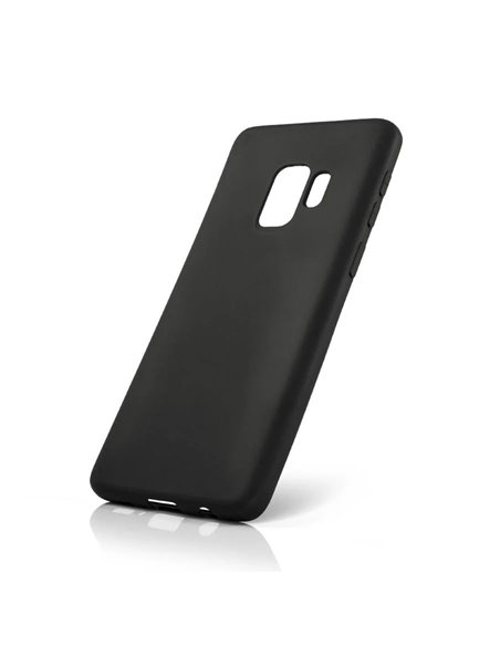 Helmet Case TPU Suede Samsung S9, Black