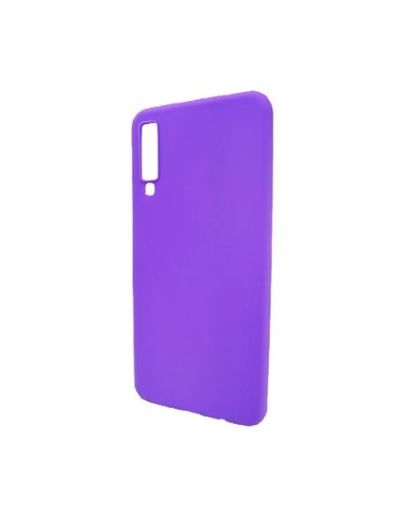 Helmet Case TPU Suede Samsung A7 (2018), Purple