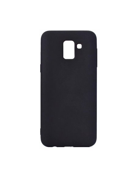 Helmet Case TPU Suede Samsung J6 (2018), Black