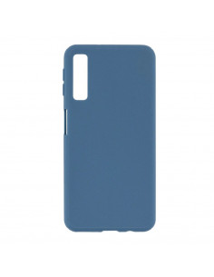 Helmet Case TPU Suede Samsung A7 (2018), Dark Blue
