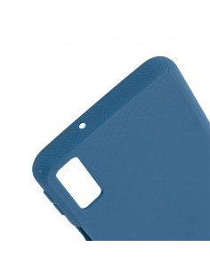 Helmet Case TPU Suede Samsung A7 (2018), Dark Blue 2