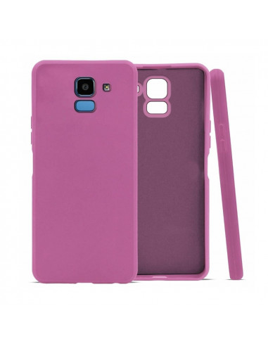 Helmet Case TPU Suede Samsung J6 (2018), Purple