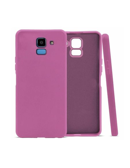 Helmet Case TPU Suede Samsung J6 (2018), Purple