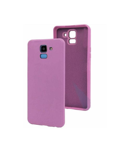 Helmet Case TPU Suede Samsung J6 (2018), Purple