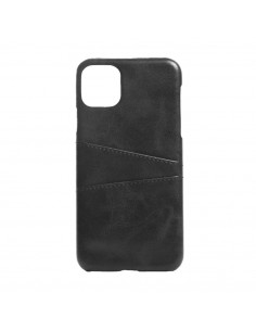 Helmet Case with Pocket Leather Samsung A31, Black