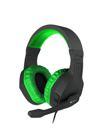 Genesis Headset Argon 200, Stereo, Green