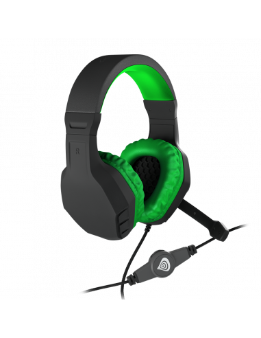 Genesis Headset Argon 200, Stereo, Green