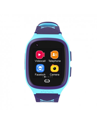 Helmet Smart Kids Watch 4G-LT31, Blue