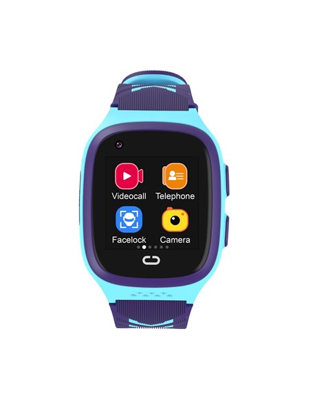 Helmet Smart Kids Watch 4G-LT31, Blue