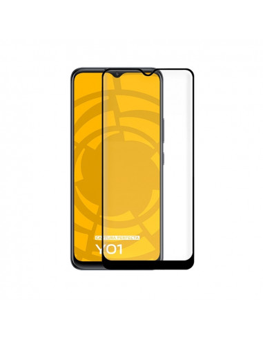 Helmet Diamond Glass 4D Vivo Y01, Black