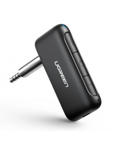 UGREEN Adapter Audio Receiver Car&Home Bluetooth V5.0, Battery 180mAh, up to 9hours CM276, Black