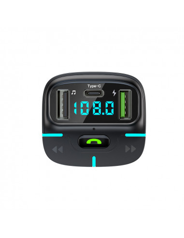 Helmet FM Transmitter with Car Charger G32, Black