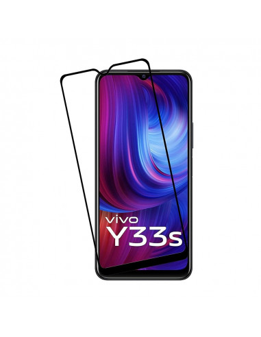 Helmet Diamond Glass 4D Vivo Y33s, Black