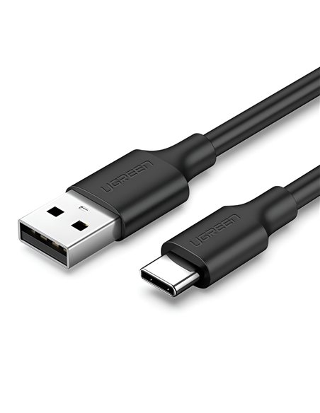 UGREEN Cable USB-A to Type-C 1M 3A 18W US287, Black