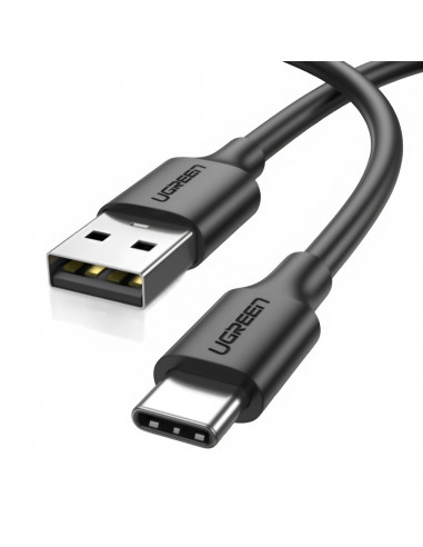 UGREEN Cable USB-A to Type-C 1M 3A 18W US287, Black