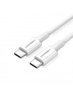 UGREEN Cable Type-C 2.0 to Type-C 2.0 5A 100W 2M, White | US300 2