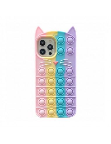 Helmet Case Popit Kitty iPhone 12/12 Pro, Mix
