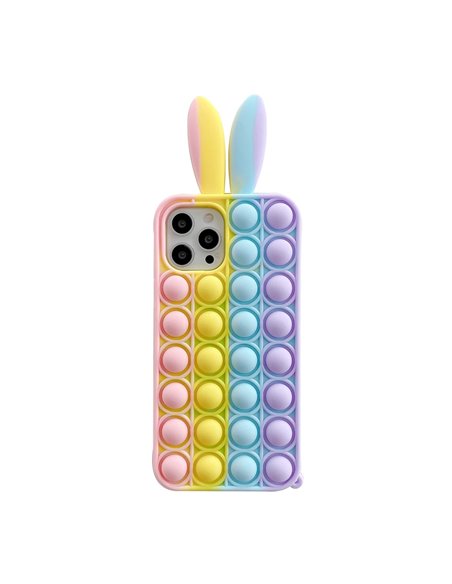Helmet Case Popit Rabbit iPhone 12/12 Pro, Mix