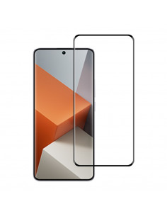 Helmet Diamond Glass 5D Redmi Note 13 Pro 4G, Black