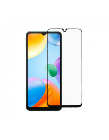 Helmet Diamond Glass 4D Redmi 10C, Black