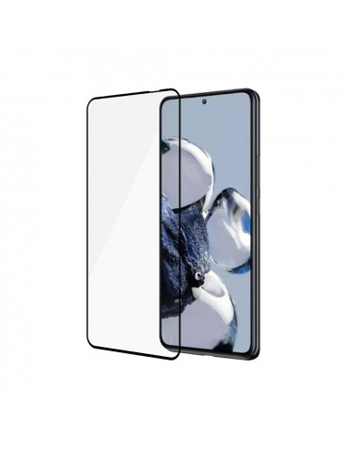 Helmet Diamond Glass 5D Xiaomi 12T/12T Pro, Black