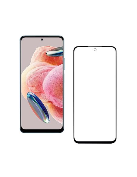 Helmet Diamond Glass 5D Redmi Note 12 4G/Note 9s/Pro/Max, Black