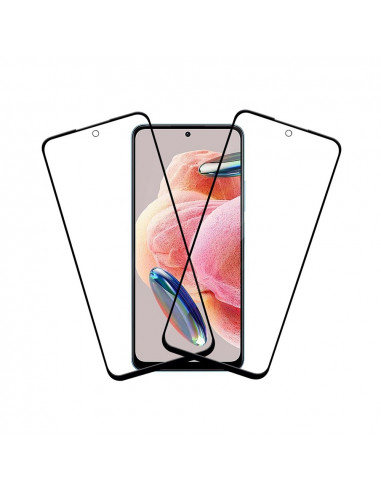 Helmet Diamond Glass 5D Redmi Note 12 4G/Note 9s/Pro/Max, Black